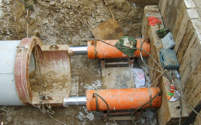 友好顶管工程的施工方式